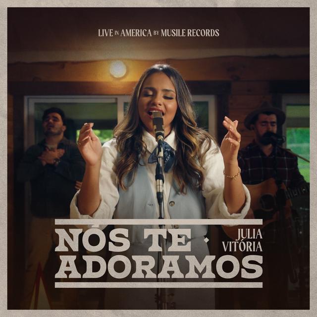 Album cover art for Nós Te Adoramos