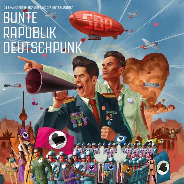 Album cover art for Bunte Rapublik Deutschpunk