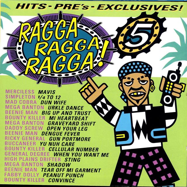 Album cover art for Ragga Ragga Ragga 5