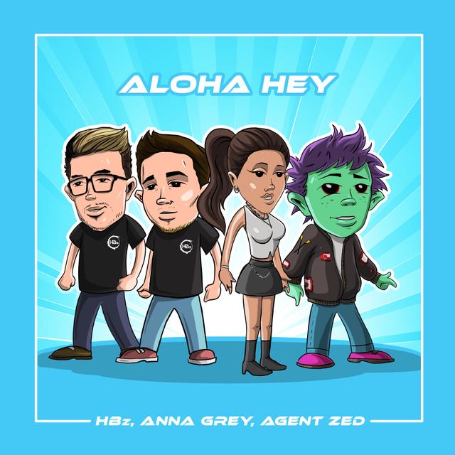 Album cover art for Aloha Hey