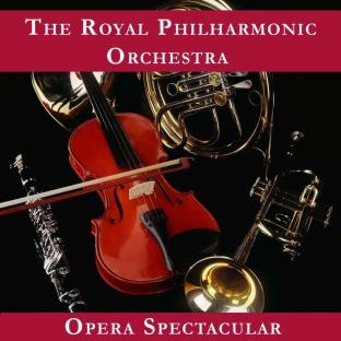 Album cover art for The Royal Philharmonic Orchestra Plays Opera Spectacular