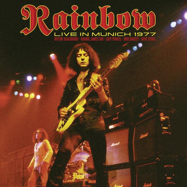 Album cover art for Live in Munich 1977