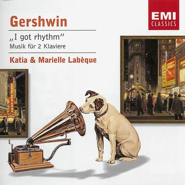 Album cover art for Nipper Collection: 'I Got Rhythm' Music Fur 2 Klaviere