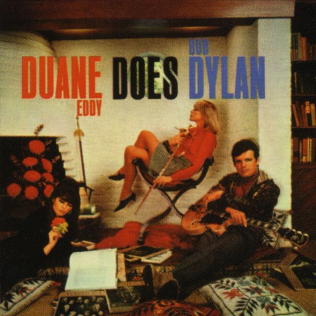 Album cover art for Duane Eddy Does Dylan