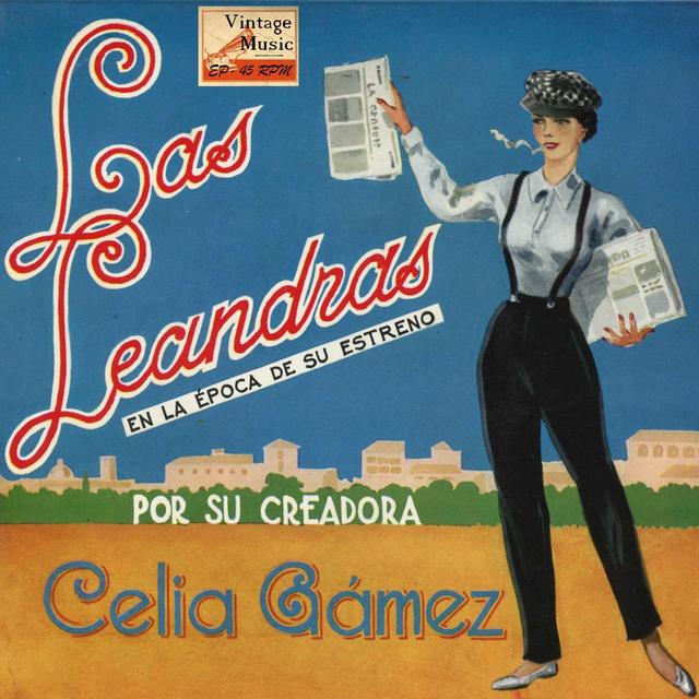 Album cover art for Vintage Spanish Song Nº45 - Eps Collectors "las Leandras" (estreno)