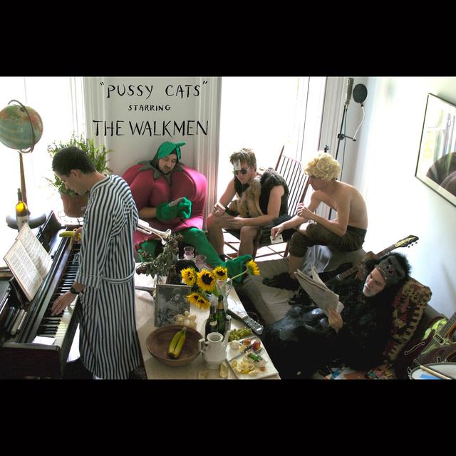 Album cover art for "Pussy Cats" Starring the Walkmen