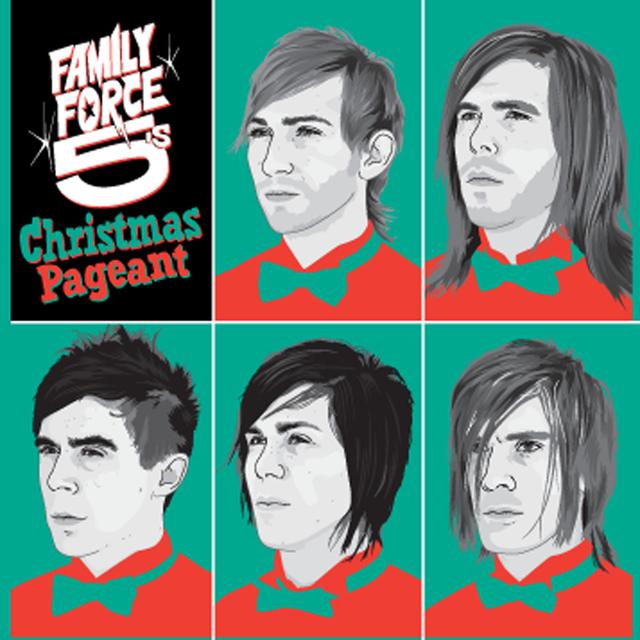 Album cover art for The Family Force 5 Christmas Pageant