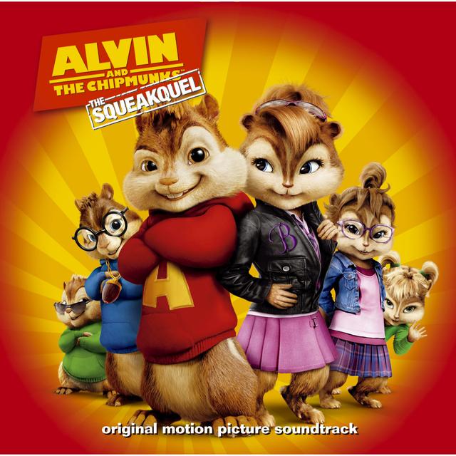 Album cover art for Alvin and the Chipmunks 2: The Squeakquel