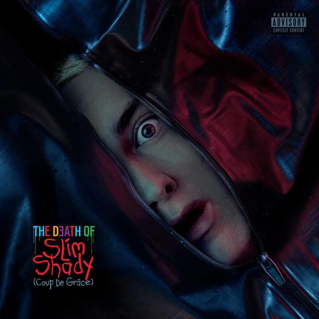 Album cover art for The Death of Slim Shady (Coup de Grâce)