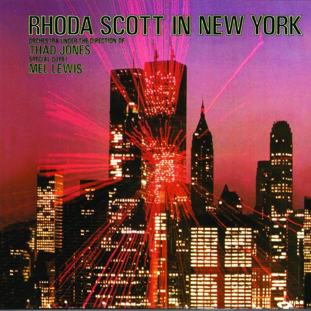 Album cover art for Rhoda Scott in New York