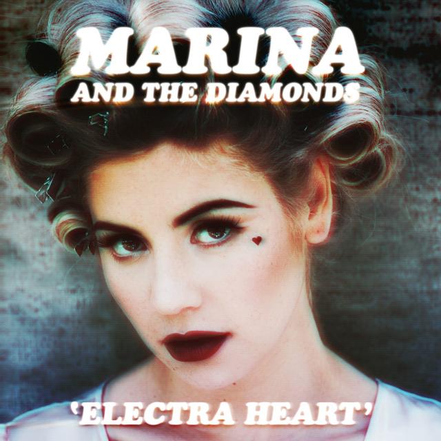 Album cover art for Electra Heart