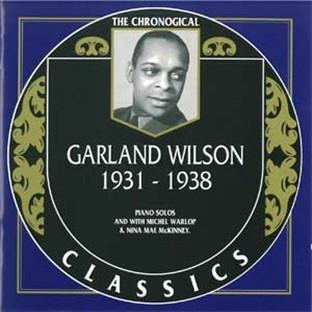 Album cover art for Garland Wilson: 1931-1938