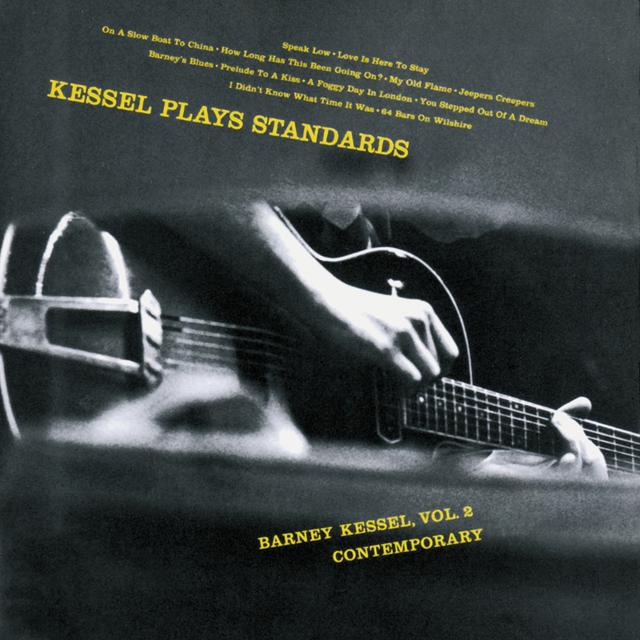 Album cover art for Kessel Plays Standards