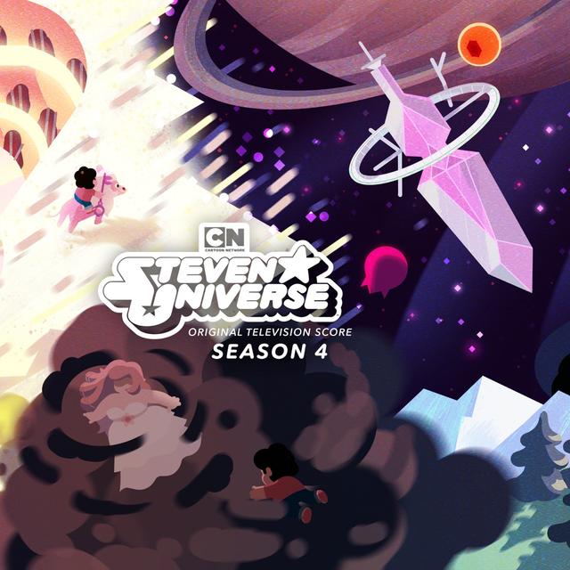 Album cover art for Steven Universe: Season 4 (Original Television Score)