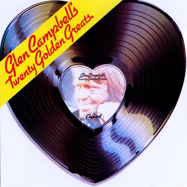 Album cover art for Glen Campbell's Twenty Golden Greats