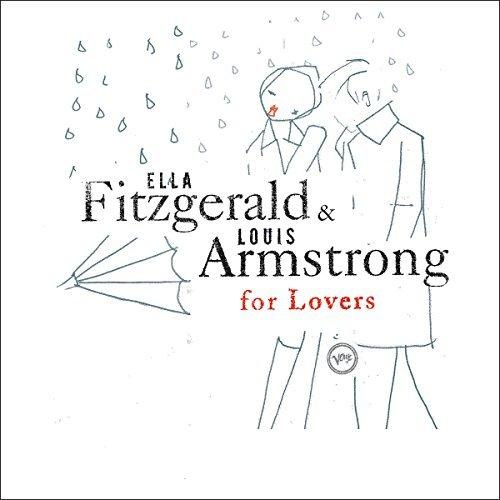 Album cover art for Ella Fitzgerald & Louis Armstrong For Lovers