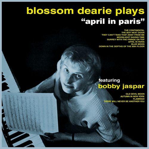 Album cover art for Blossom Dearie Plays "April in Paris"