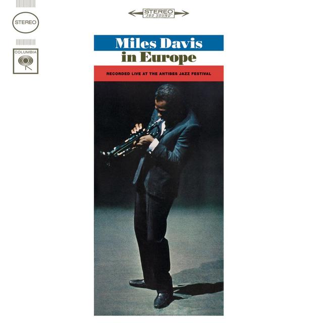 Album cover art for Miles Davis in Europe