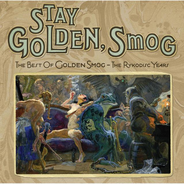 Album cover art for Stay Golden, Smog: The Best Of Golden Smog - The Ryko Years