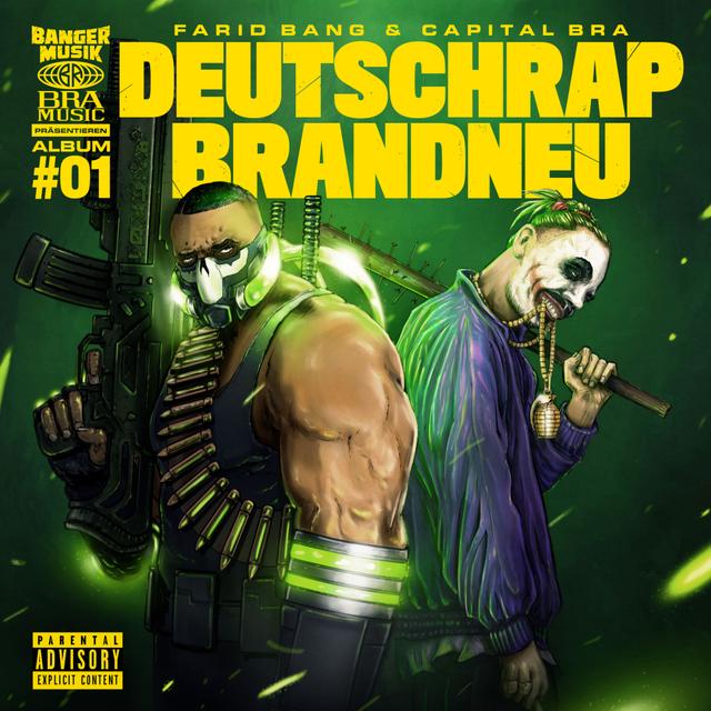 Album cover art for Deutschrap Brandneu