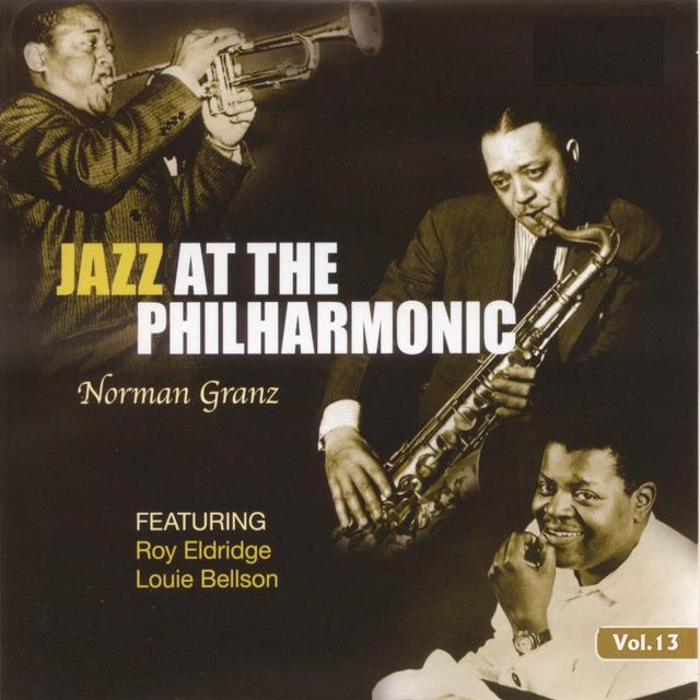 Album cover art for Jazz At The Philharmonic Vol. 13