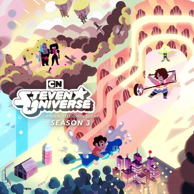 Album cover art for Steven Universe: Season 3 (Original Television Score)