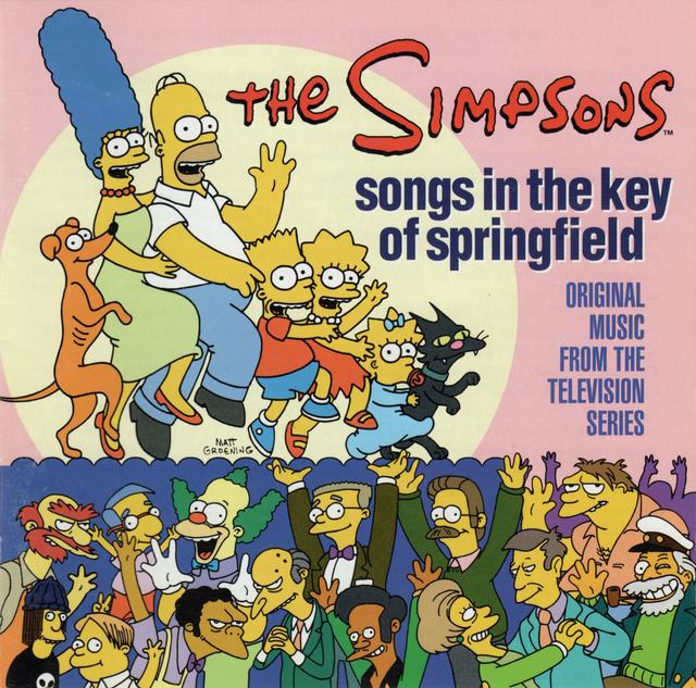 Album cover art for Songs in the Key Of Springfield [Série TV]