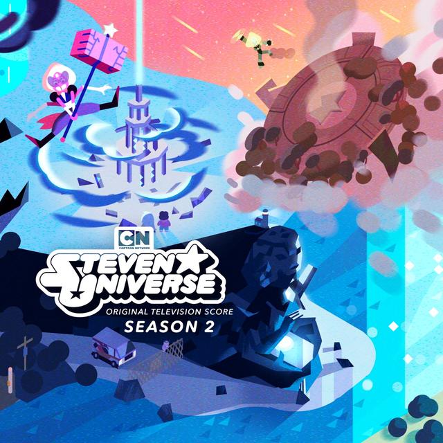 Album cover art for Steven Universe: Season 2 (Original Television Score)