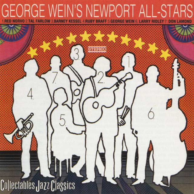 Album cover art for George Wein's Newport All-Stars