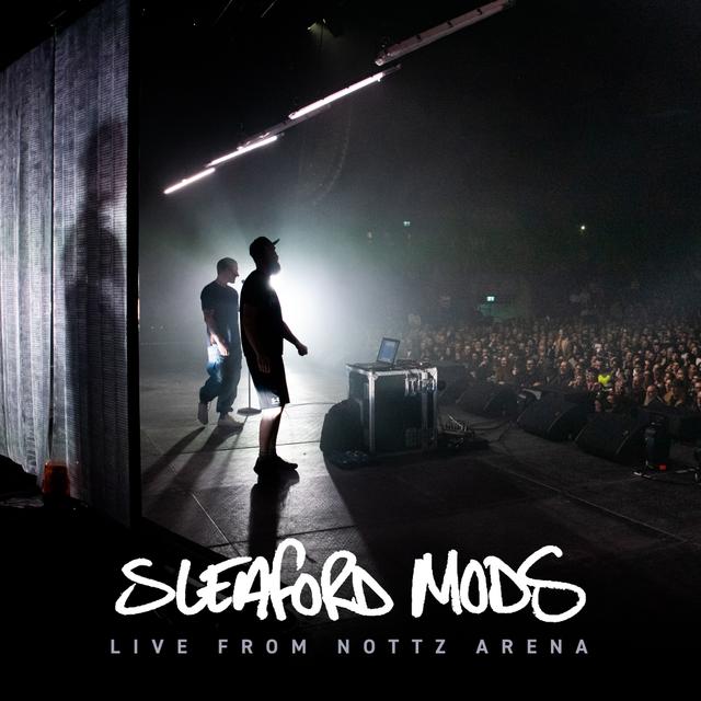 Album cover art for Live at Nottz Arena