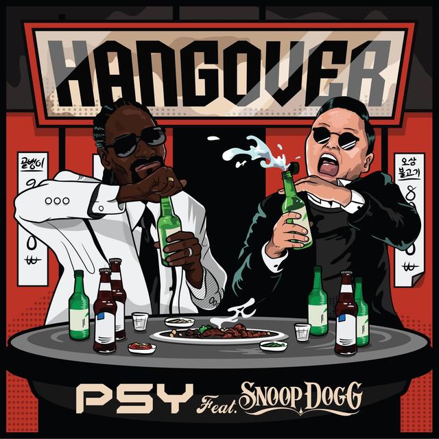 Album cover art for Hangover