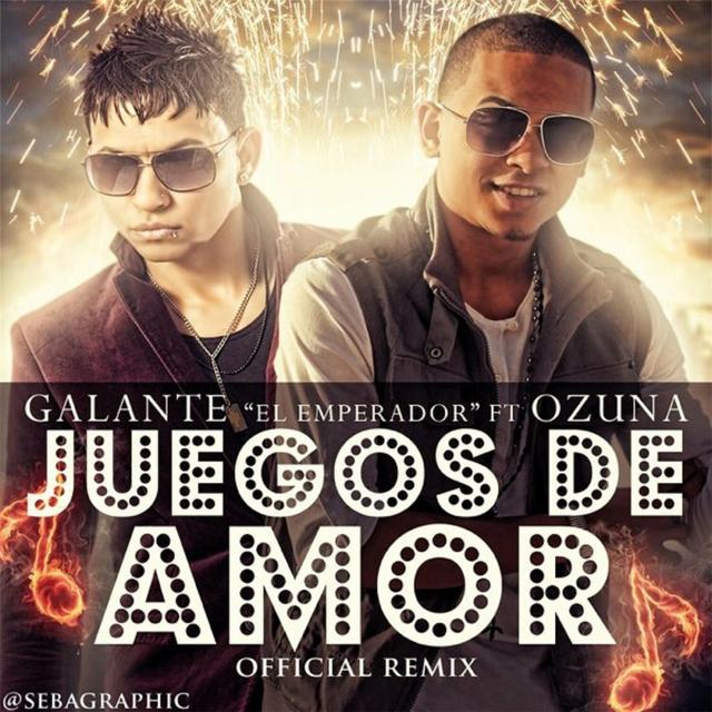 Album cover art for Juegos de Amor (Remix)