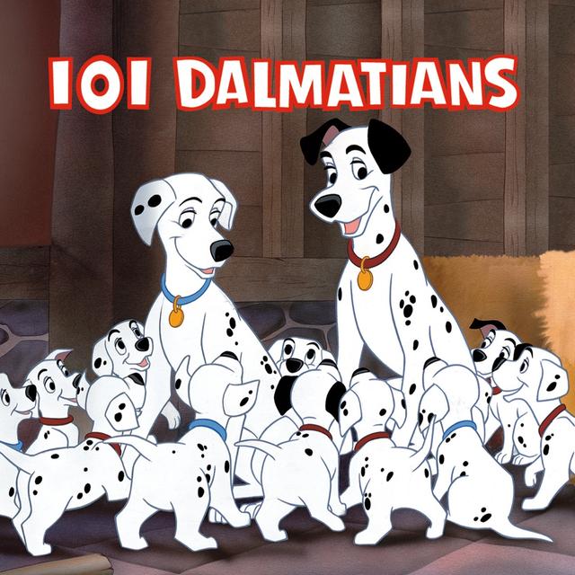 Album cover art for 101 Dalmatians