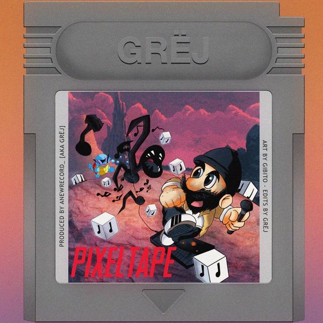 Album cover art for PIXELTAPE