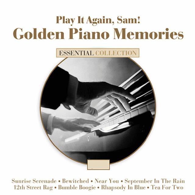 Album cover art for Golden Piano Memories