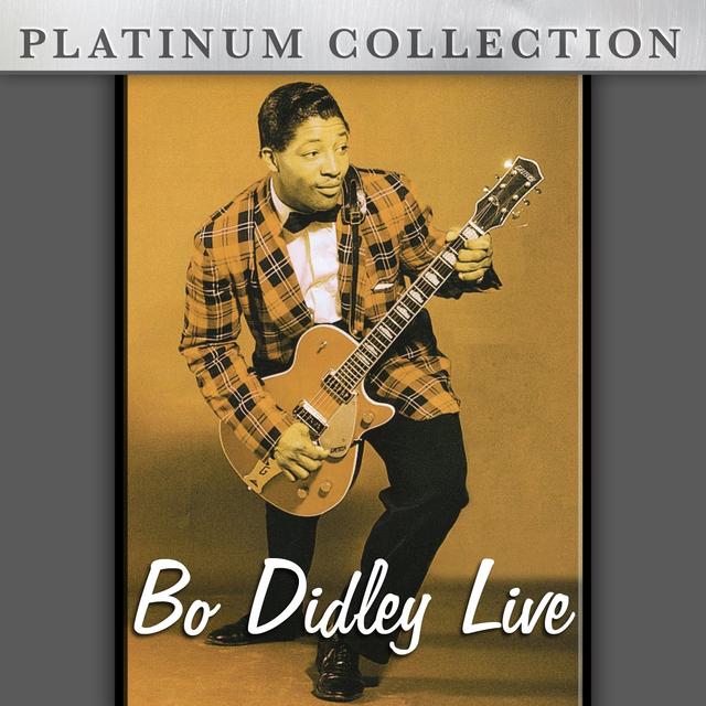 Album cover art for Bo Didley Live