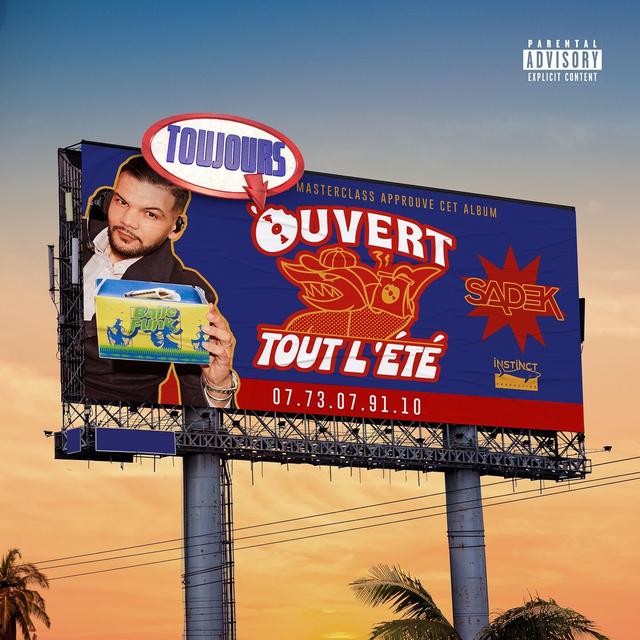 Album cover art for Toujours ouvert tout l'été