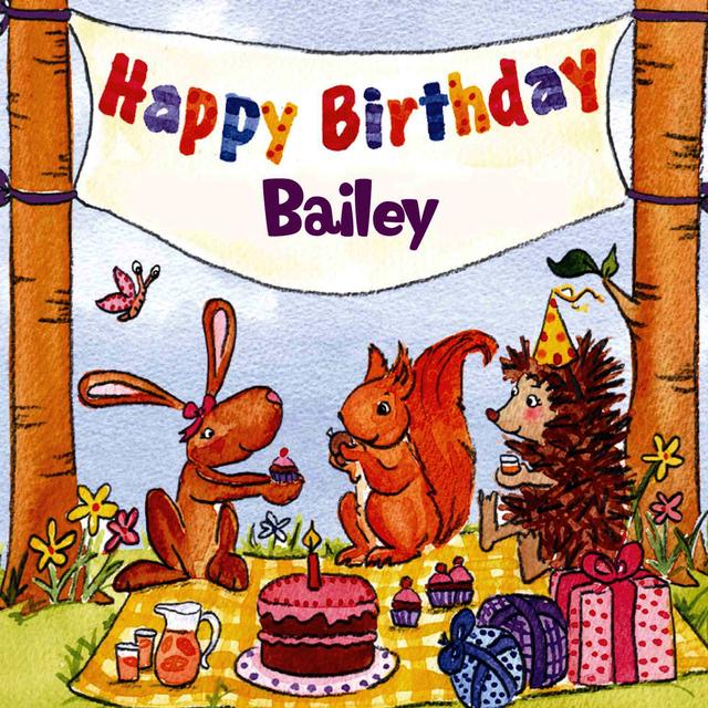 Album cover art for Happy Birthday Bailey