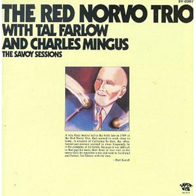 Album cover art for The Savoy Sessions: The Red Norvo Trio