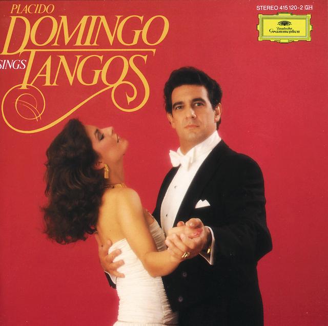 Album cover art for Placido Domingo Sings Tangos