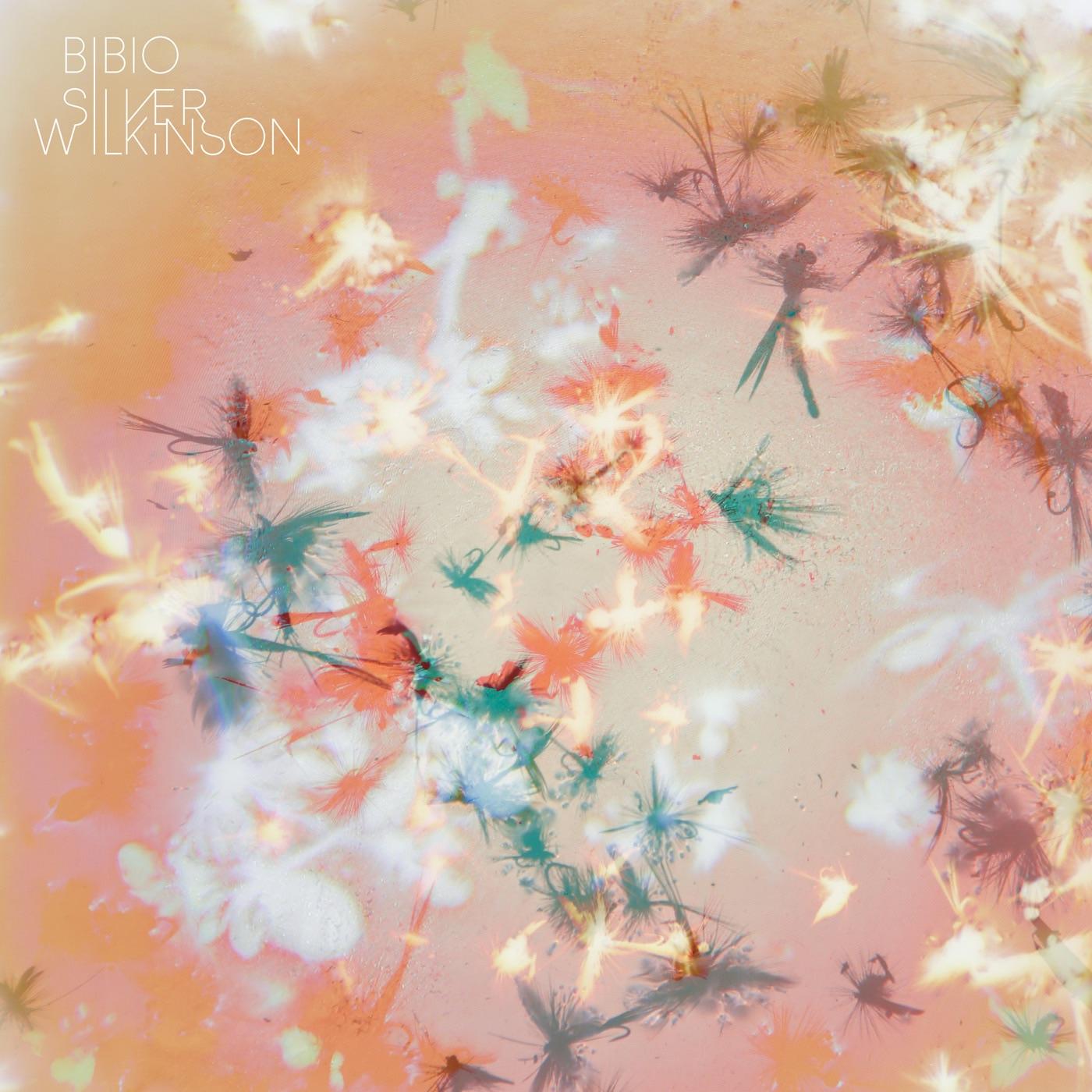 Lyric cover art as blurred background