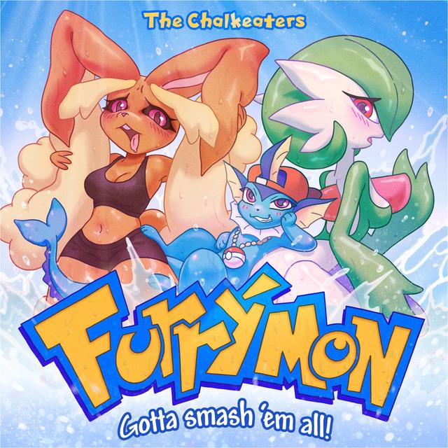 Album cover art for Furrýmon: Gotta Smash ’Em All!