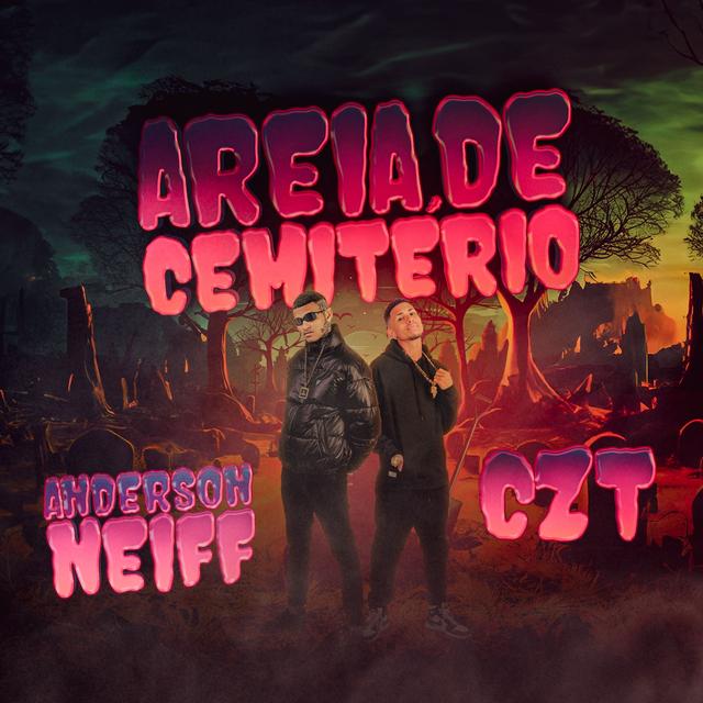 Album cover art for Areia de Cemitério