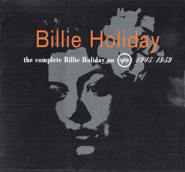 Album cover art for The Complete Billie Holiday on Verve, 1945-1959