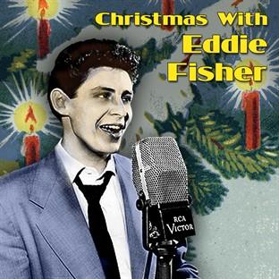 Album cover art for Christmas With Eddie Fisher