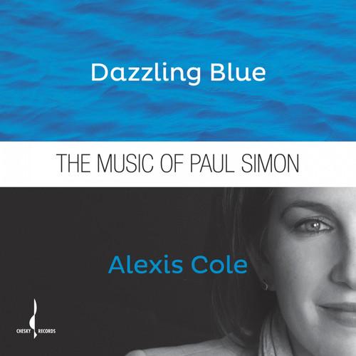 Album cover art for Dazzling Blue: The Music Of Paul Simon