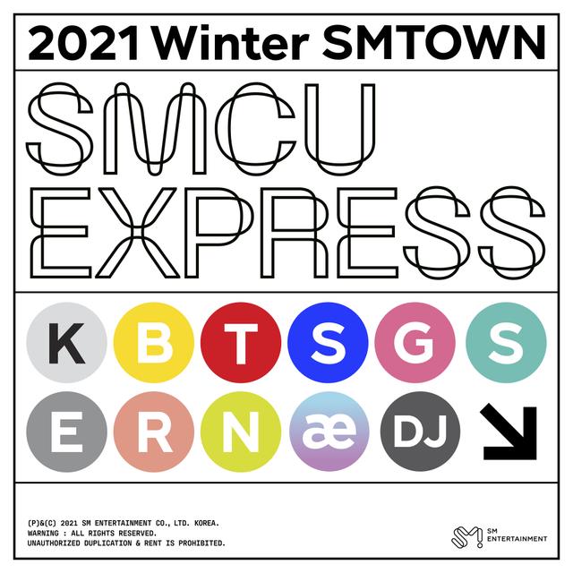 Album cover art for 2021 Winter SMTOWN : SMCU EXPRESS