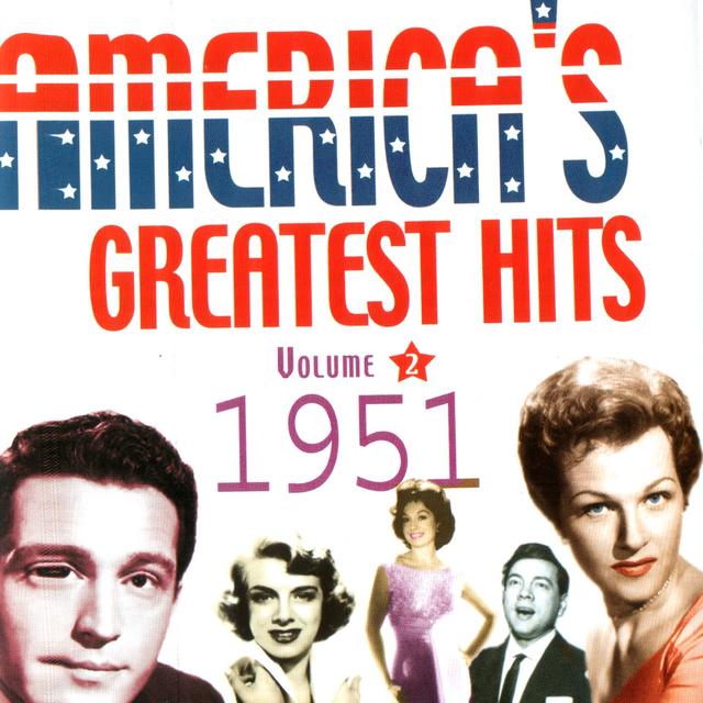 Album cover art for America's Greatest Hits Volume 2 1951