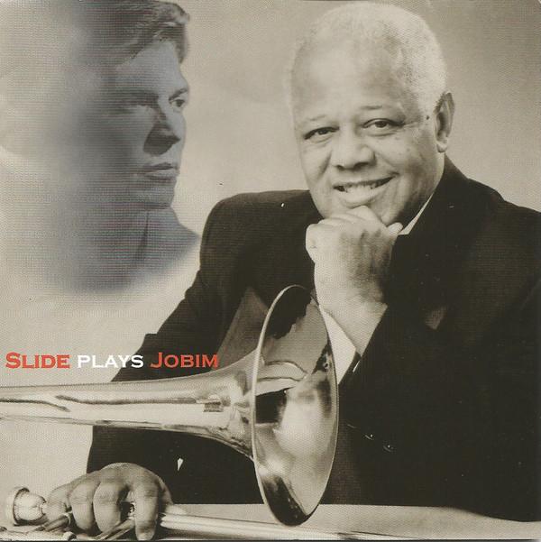 Album cover art for Slide Plays Jobim