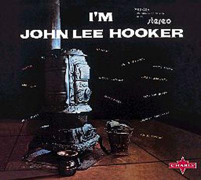 Album cover art for I'm John Lee Hooker